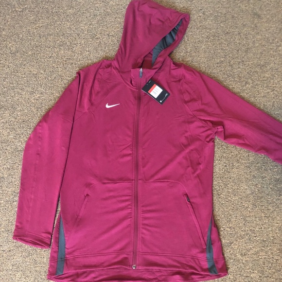 Nike Men’s Basketball Dri-Fit Zip Up Hoodie - Picture 2 of 6